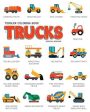 Toddler Coloring Book Trucks: Special Vehicles Cars coloring book for kids & toddlers - Boys & Girls - activity books for preschooler - kids ages 1- on Sale