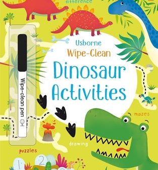 Wipe-Clean Dinosaur Activities Supply