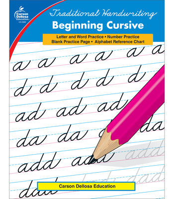 Traditional Handwriting: Beginning Cursive, Grades 2 - 5 Fashion