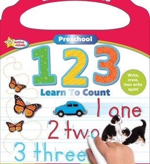 Active Minds Write-And-Erase Preschool 123: Learn to Count Fashion