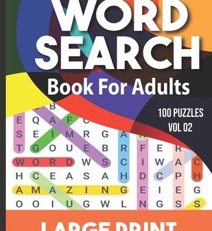 Word search book for adults: Word Search for Adults and Seniors with Big Challenging Puzzles for Relaxing and Fun, 100 Word Search Large Print for Fashion