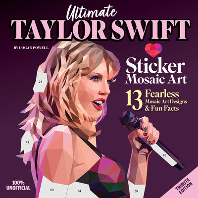 Ultimate Taylor Swift Sticker Mosaic Art Fashion