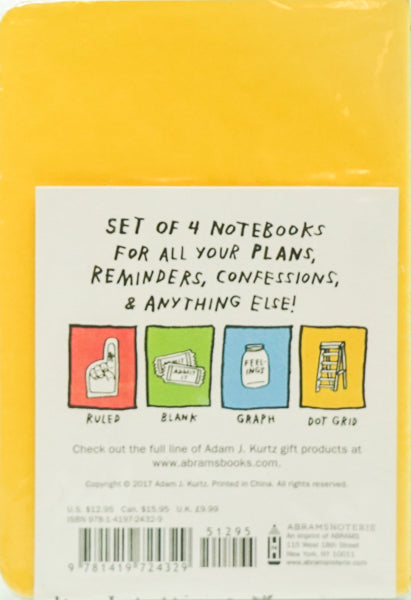 Adam J. Kurtz Notebooks Discount